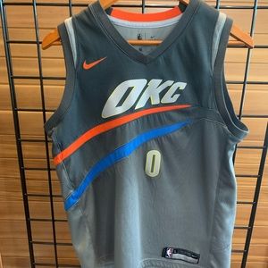 OFFICIAL NBA Russel Westbrook OKC Thunder Jersey